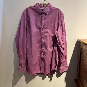Banana Republic slim fit lavender button down shirt